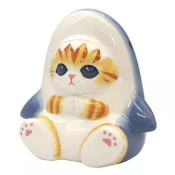 mofusand Ceramic Piggy Bank Shark Nyan