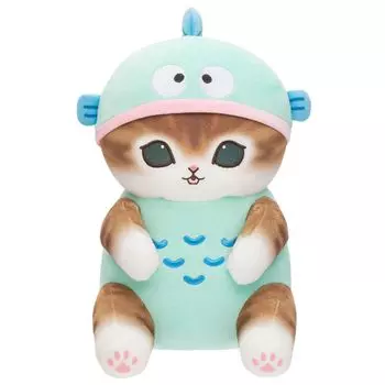mofusand x Sanrio Characters БОЛЬШАЯ мягкая игрушка Mofusand 24 см примерно. (Хангиодон)