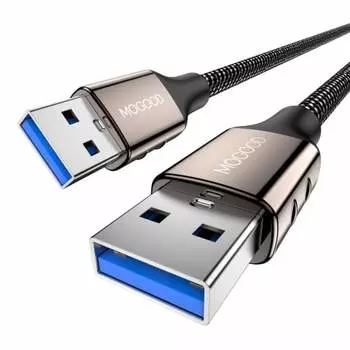 MOGOOD USB Extension Cable USB 3.0 Cable Male to Male (3m) USB to USB Cable Compatible with HDD Enclosure, Camera, Handwriting Board, TV Box, Camera,