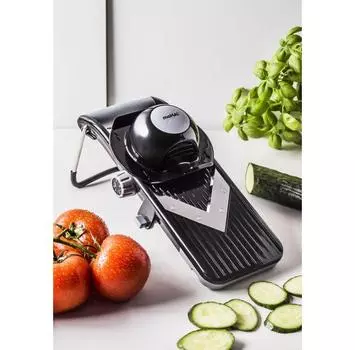 MOHA Veggie V black - слайсер для овощей и фруктов из нержавеющей стали