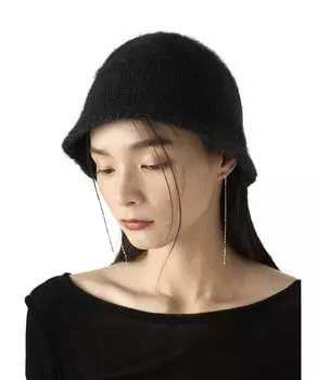 Mohair Round Hat FWGH244327 BLK [Frey ID] Women s чёрный