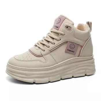 Moipheng Punk Street Fashion Белые готические туфли на платформе и высоком каблуке Кроссовки для девочек Обувь для косплея на танкетке Женская дизайнерская обувь 35