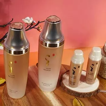 Moisturizing effect, balanced skin foundation, Chrysanthemum extract women s 2-piece set