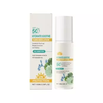 Moisturizing Sunscreen Face Milk With High Multiple Refreshing Sunscreen Waterproof And Sweat-proof.100ML One Size белый