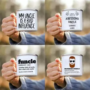 Мой дядя плохо влияет кружка Вот как выглядит классный дядя кружки для кофе Подарки для дяди чашки для шурина 301-400ml