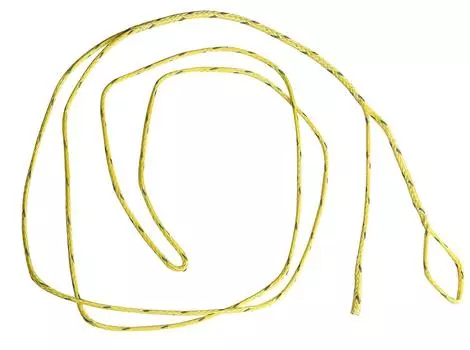 Мой Outline Hammock Belt Rope Простая установка для кемпинга и использования на открытом воздухе Набор из 2 желтых со светоотражающими точками (4ммx180см)