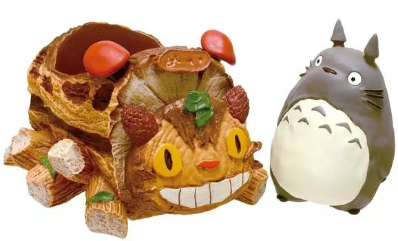 Мой сосед Тоторо обложка для цветка Тоторо и лесной кот Автобус