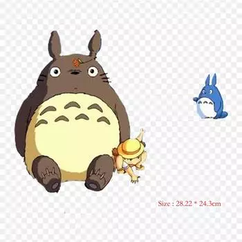 Мой сосед Тоторо Steelbook Ghibli Museum Studio Ghibli Железные нашивки для одежды Аппликации Наклейки на одежду Термочувствительные индивидуальные патчи