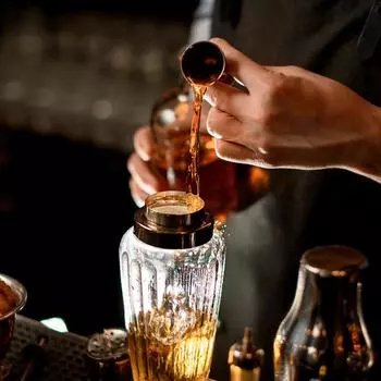 Mojito Measure Mug Cocktail Bar Jigger 1oz/2oz Bar Accessories Stainless Steel Japanese Design Jigger Double Side Measuring Cup