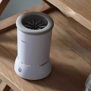 Мойка лап домашних животных, электрическая бытовая мойка лап, очиститель лап для собак и кошек, не требующий протирания белый