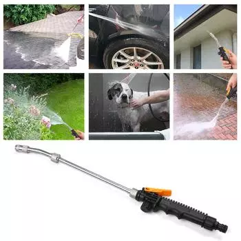 Мойка высокого давления 2-в-1. Струйная насадка 2.0. Вентиляционная насадка. Безопасная очистка. Ударопрочная моющая палочка. Вода. 30cm