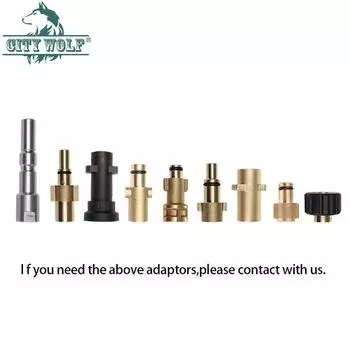 Мойка высокого давления Автомойка Латунный адаптер Снежный пенопласт Karcher Lavor Huter AR Makita Interskol Bosche Alto Patriot Bort