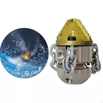 Мойка высокого давления для канализации, вращающаяся насадка, наконечник для прочистки канализации, струйная очистка для наружного применения Inner Thread 14.95mm