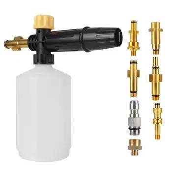 Мойка высокого давления для Karcher Kranzle Interskol Elitech Huter Foam Lance Инструмент для чистки Генератор пены Водяной пистолет для мойки автомобилей