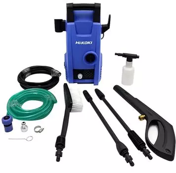 Мойка высокого давления HiKOKI FAW95 и типы насадок щетка Тип шнура питания [Light Small] [3 + в комплекте]