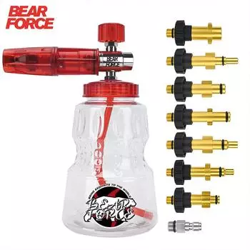 Мойка высокого давления из алюминиевой пены, насадка для пены, автомойка, пенообразователь для Karcher Elitech Bort AR Bosch Michelin, мойка высокого давления