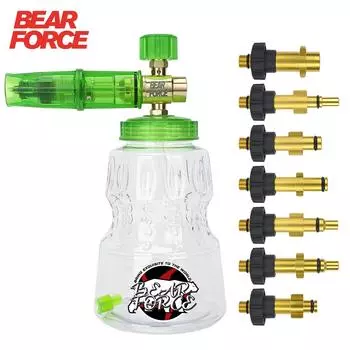 Мойка высокого давления из алюминиевой пены, насадка для пены, автомойка, пенообразователь для Karcher Elitech Bort AR Bosch Michelin, мойка высокого давления