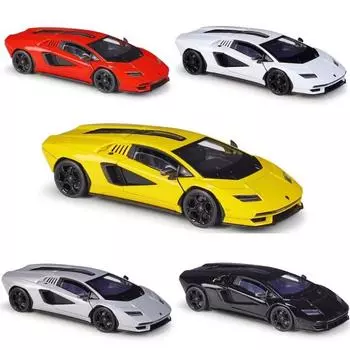 Мойкирпичный дом 1:24 гоночных спортивных модели Countach LPI800-4, литая под давлением металлическая коллекция автомобилей, коллекция дисплеев белый