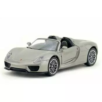 Мойкирпичный дом 1:36 918 Spyder Convertible Racing Sports Модель литья под давлением игрушечного металлического автомобиля