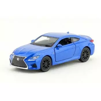 Мойкирпичный дом 1:36 Blue RC F Coupe Racing Sports Model Литая игрушечная коллекция металлических автомобилей