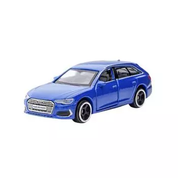Мойкирпичный дом 1:64 Blue A6 Avant Wagon Racing Спортивная модель литья под давлением металлического автомобиля из новой коллекции