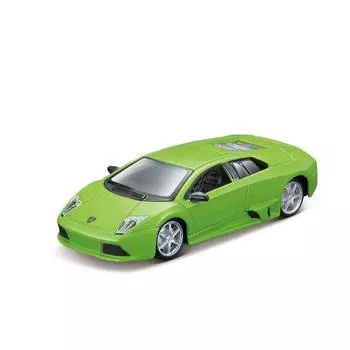 Мойкирпичный дом 1:64 Green Murcielago LP640 Гоночная спортивная модель литого под давлением металлического автомобиля
