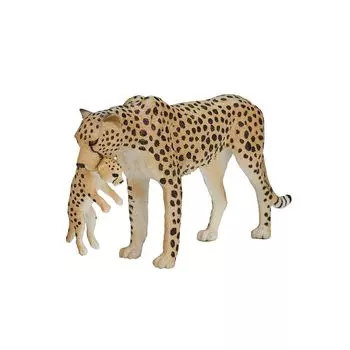 Mojo figure cheetah female and child 387167 жёлтый