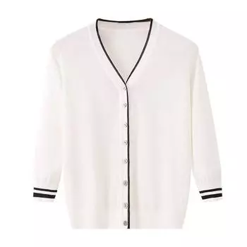 MOJTA женская осенняя однотонная свободная трикотажная блузка больших размеров с длинными рукавами