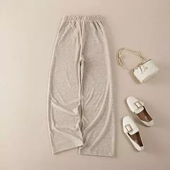 MOJTA женские осенне-зимние повседневные свободные брюки больших размеров с высокой талией и брюками