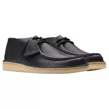 Мокасины черные кожаные Desert Nomad повседневные Desert Nomad 26176545 [Clarks] мужские черные_кожаные UK8(26,0 см)