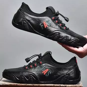 Мокасины для мужчин, модная мужская обувь, дышащая удобная обувь для вождения автомобиля 38 белый