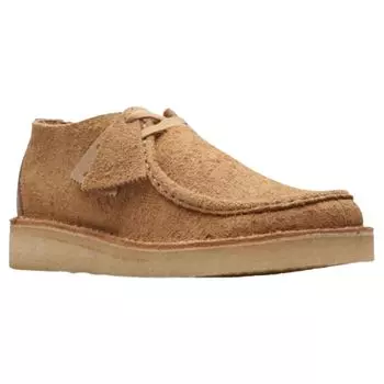 Мокасины коричневые замшевые Desert Nomad повседневные Desert Nomad 26172580 [Clarks] мужские светло-коричневые замшевые UK10(28,0 см)