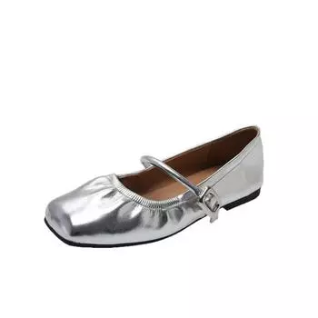 Мокасины на плоской подошве Женская обувь Новая модная роскошная дизайнерская обувь на платформе с толстой подошвой, увеличивающая рост Туфли-лодочки 35 белый