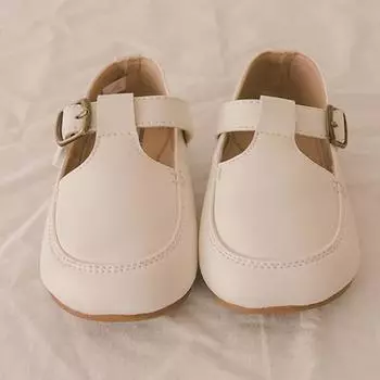 Мокасины унисекс Baby Jam цвета слоновой кости-A069 120