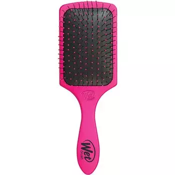 Мокрая кисть WetBrush плоская кисть розовая