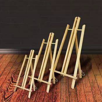 Мольберт из натурального дерева, рамка для масляной живописи, полка, штатив для художника, настольный держатель, подставка белый
