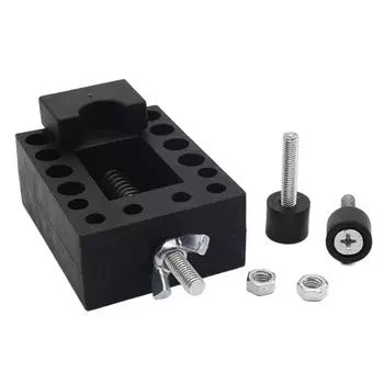 Mold Fixed Repair Metal Fixture Bench Vise Screw Tise Инструмент для ремонта часов Держатель часов Bench Clamp чёрный