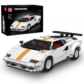 MOLD KING 10045/10046 Технический автомобиль MOC 82416 Countachs Speed Super Car DIY Строительные блоки Игрушки Коллекция Подарки для детей