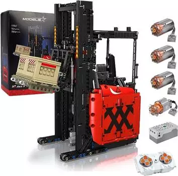 Mold King 17041 Технология вилочного погрузчика Строительный блок Модель Дети День рождения Рождественские подарки