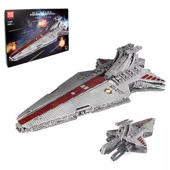 MOLD KING 21005 Star Plan Toy MOC-0694 Венатор-класс Республиканский штурмовой крейсер Строительные блоки Кирпичи Игрушка для детей Рождественский подарок