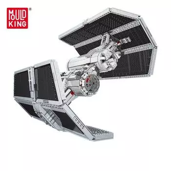 MOLD KING 21048 Истребитель Строительные блоки MOC Бомбардировщик Модель космического корабля Сборка Кирпичи Игрушки для детей Подарки на день рождения