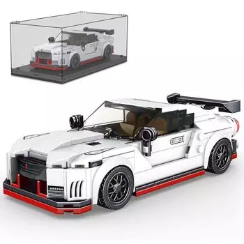 Mold King 27031 Speed Champions GTR NISMO автомобиль детский строительный блок игрушечные лошадки