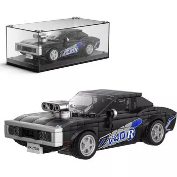 Mold King Speed Champion HARGER RT Supercar 27049 Строительный набор Игрушка Коллекционная модель автомобиля Блок Детский подарок 8+(346 штук)