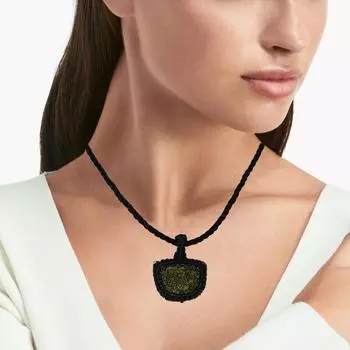 Moldawite Macrame Thread Gemstone Handmade Jewelry 20-36 Ad Pendant Unisex