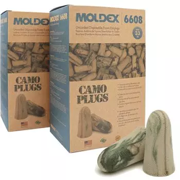 MOLDEX Camo Plug Approximately 400 Pairs 6608 Earplugs Sound Insulation Sleeping Snoring Sleep Goods