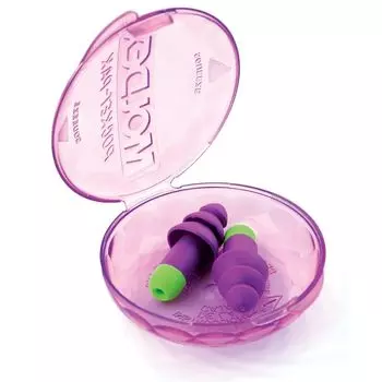 MOLDEX reusable earplugs No code 6400 Rockets purple 1 pair eco pack With case