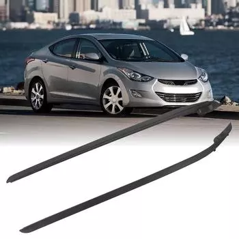 Молдинг лобового стекла 861322L000 Накладка на боковую стойку лобового стекла для Elantra I30 2008 2009 2010 2011 чёрный