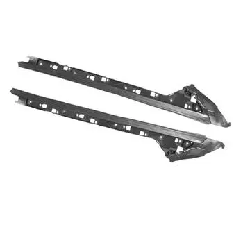 Молдинг панели отделки стойки переднего стекла BB5Z-7803136 BB5Z-7803137 Совместимая замена для чёрный