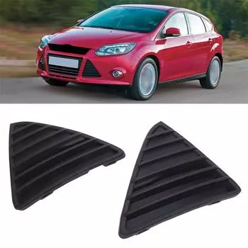 Молдинг решетки переднего бампера левый + правый для Ford Focus MK3 2012 2013 2014 2015