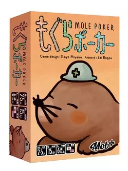 Mole Poker 15 для детей 6 лет и настольная игра Mob+ (2-5 игроков, минут, до)